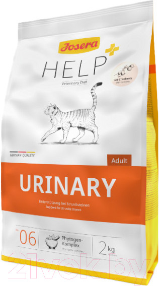 Изображение товара Сухой ветеринарный корм для кошек Josera Нelp Urinary Cat (2кг)