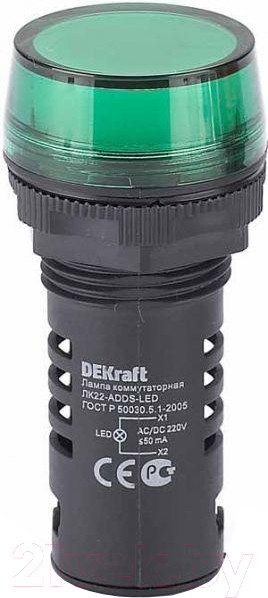 Изображение товара Лампа сигнальная DEKraft 25118DEK