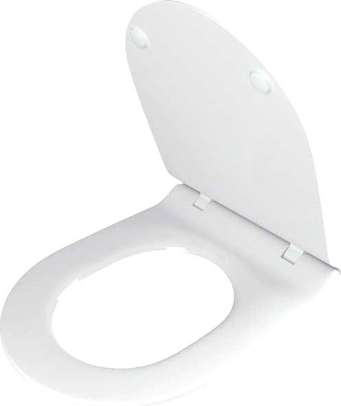 Изображение товара Сиденье для унитаза Керамин Бергамо Slim  (ультратонкое, дюропласт с микролифтом )