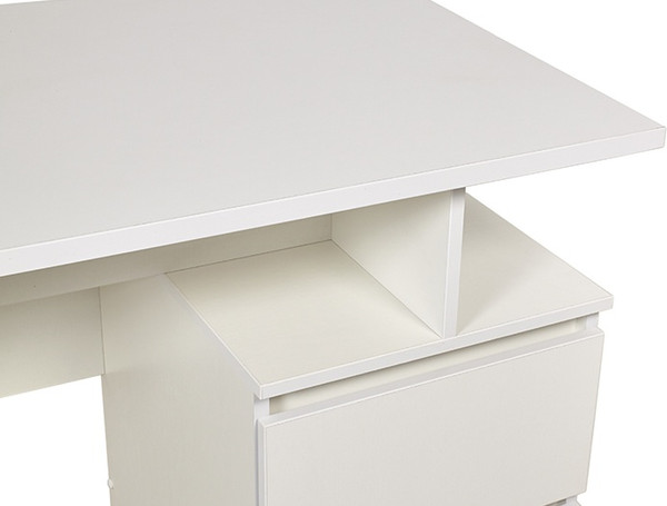 Изображение товара Письменный стол Polini Kids Simple 1940 с ящиками / 0002797.9 (белый)