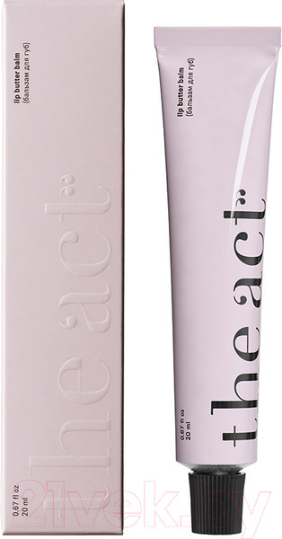 Изображение товара Бальзам для губ The Act Увлажняющий и питающий,с пантенолом и восстанавливающим эффектом (20мл)