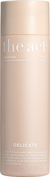 Изображение товара Гель для интимной гигиены The Act С молочной и гиалуроновой кислотой (200мл)