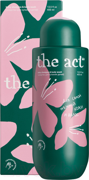 Изображение товара Шампунь-гель детский The Act Без слез (400мл)