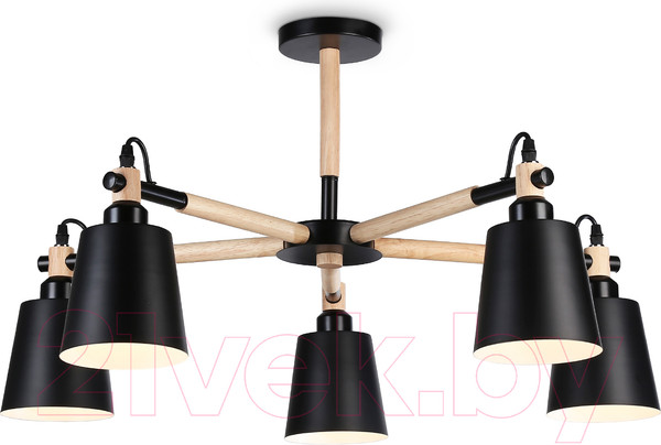 Изображение товара Люстра Ambrella TR82211/5 BK/LW