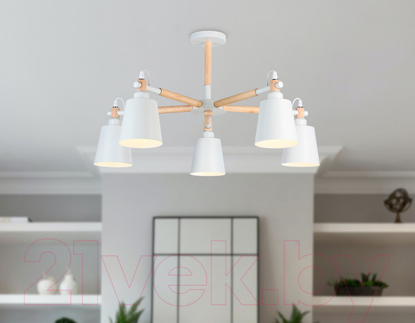 Изображение товара Люстра Ambrella TR82208/5 WH/LW
