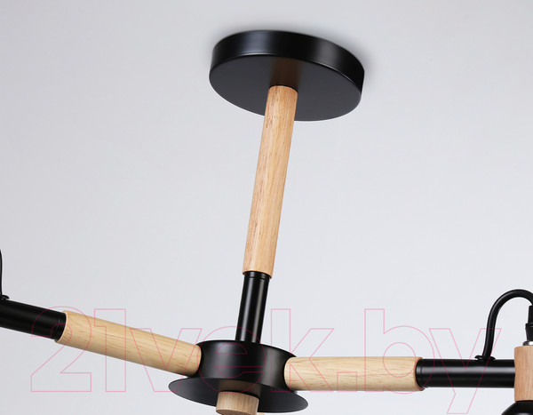 Изображение товара Люстра Ambrella TR82206/3 BK/LWD