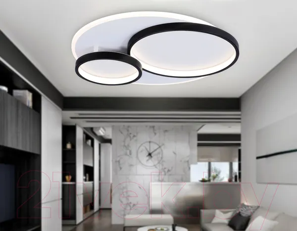 Изображение товара Потолочный светильник Ambrella FA7719 WH/BK