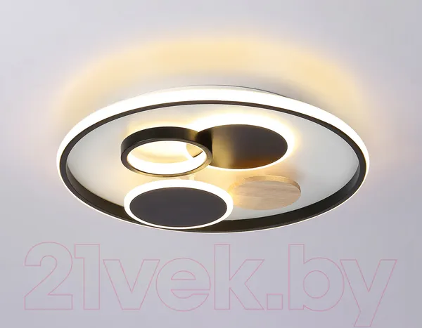 Изображение товара Потолочный светильник Ambrella FL4802 WH/BK