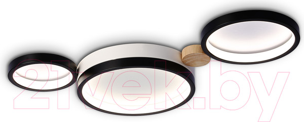 Изображение товара Потолочный светильник Ambrella FL4814/3 BK/WH