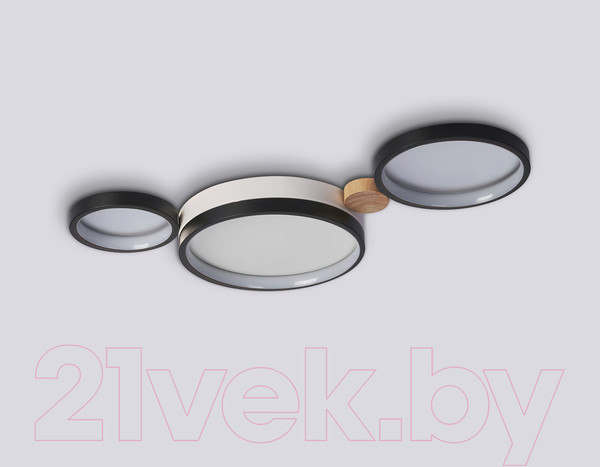 Изображение товара Потолочный светильник Ambrella FL4814/3 BK/WH