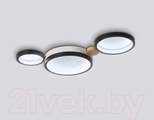 Изображение товара Потолочный светильник Ambrella FL4814/3 BK/WH