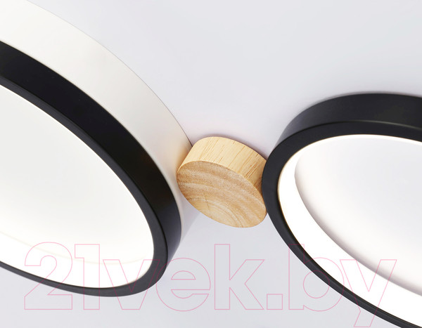 Изображение товара Потолочный светильник Ambrella FL4814/3 BK/WH