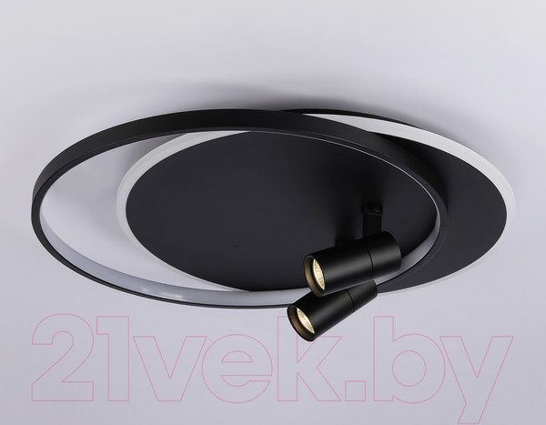 Изображение товара Потолочный светильник Ambrella FL51393/1+2 BK