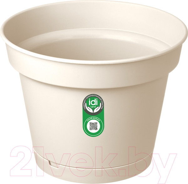 Изображение товара Вазон Idi Land Mint 221612225/01 (светло-бежевый)