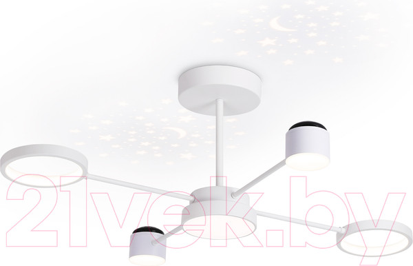 Изображение товара Потолочный светильник Ambrella FL51631/4+1 WH
