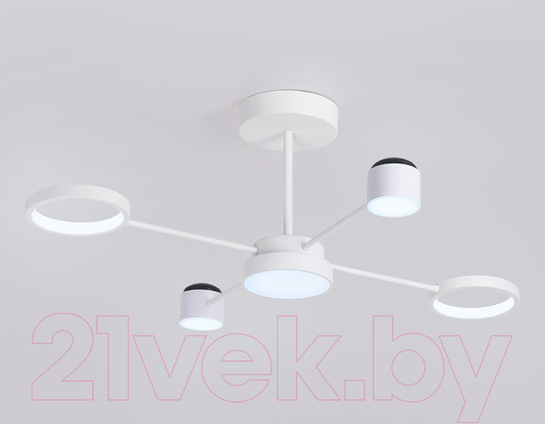 Изображение товара Потолочный светильник Ambrella FL51631/4+1 WH