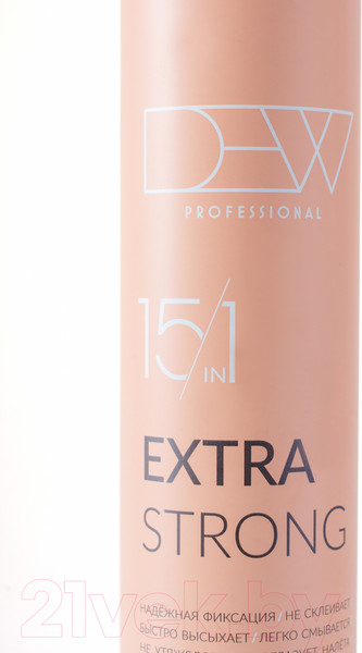 Изображение товара Лак для укладки волос Dew Professional Экстрасильной фиксации 15в1 15ES/500 (500мл)