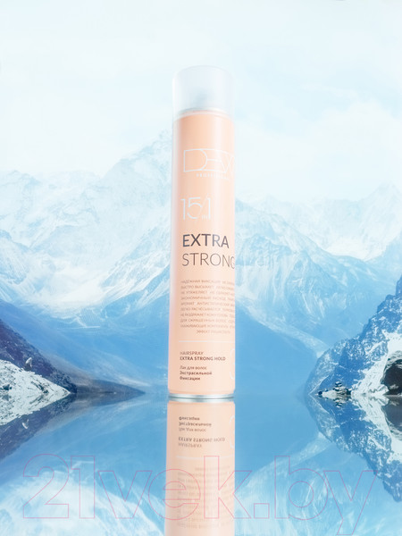 Изображение товара Лак для укладки волос Dew Professional Экстрасильной фиксации 15в1 15ES/500 (500мл)