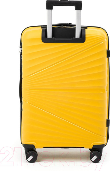 Изображение товара Чемодан на колесах PRIDE РР-9702 (L, желтый)