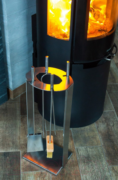 Изображение товара Каминный набор Fire&Wood Tur 250x200x690 (нержавеющая сталь)