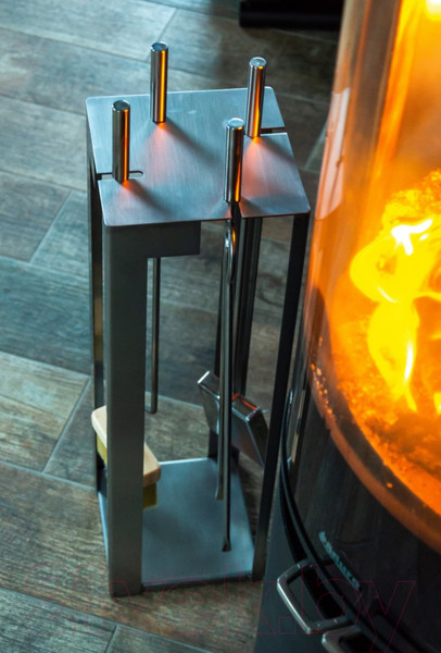 Изображение товара Каминный набор Fire&Wood Orlean 190x190x690 (нержавеющая сталь)