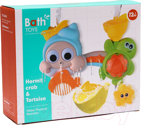 Изображение товара Игра для ванной Sima-Land Черепашка-мельница / 7046616