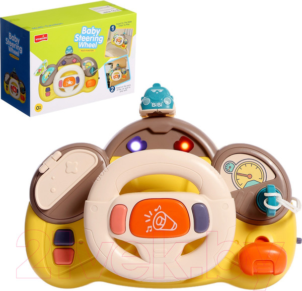 Изображение товара Развивающая игрушка Sima-Land Музыкальный руль 6662 / 9943250