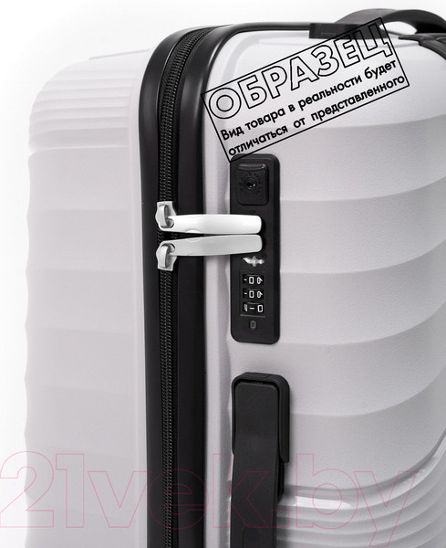 Изображение товара Чемодан на колесах PRIDE РР-9702 (M, пудровый)