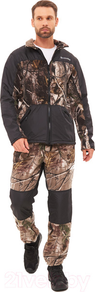 Изображение товара Костюм для охоты и рыбалки Huntsman Пикник-Люкс Флис Лес (р-р 56-58/182)