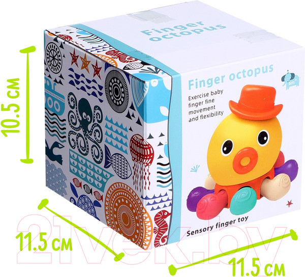 Изображение товара Развивающая игрушка Sima-Land Осьминог AH005 / 10131047