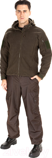 Изображение товара Куртка для охоты и рыбалки Huntsman Камелот Хаки Polarfleece (р-р 48-50/176)