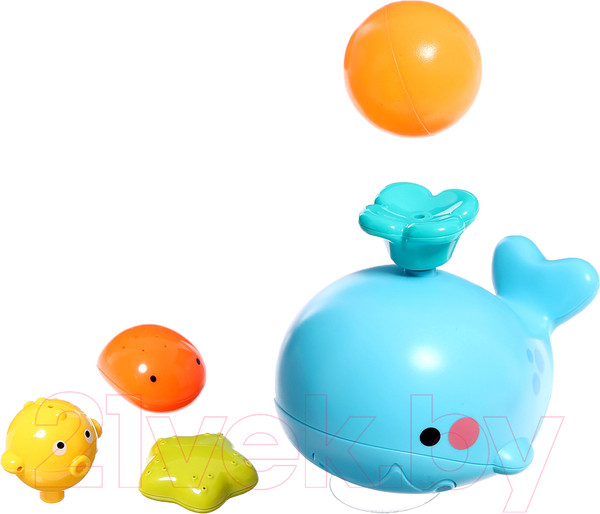 Изображение товара Набор игрушек для ванной Sima-Land Фонтанчик Китенок XQS3017A / 10091189