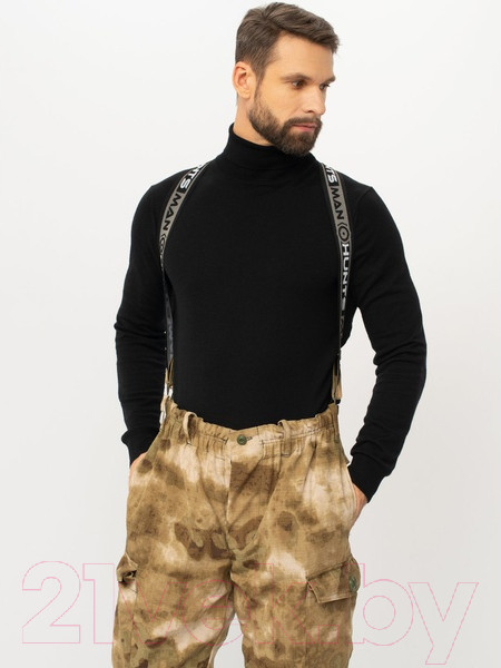 Изображение товара Костюм для охоты и рыбалки Huntsman Горка 3 -5°С Малахит Смесовая Рипстоп (р-р 56-58/182-188)