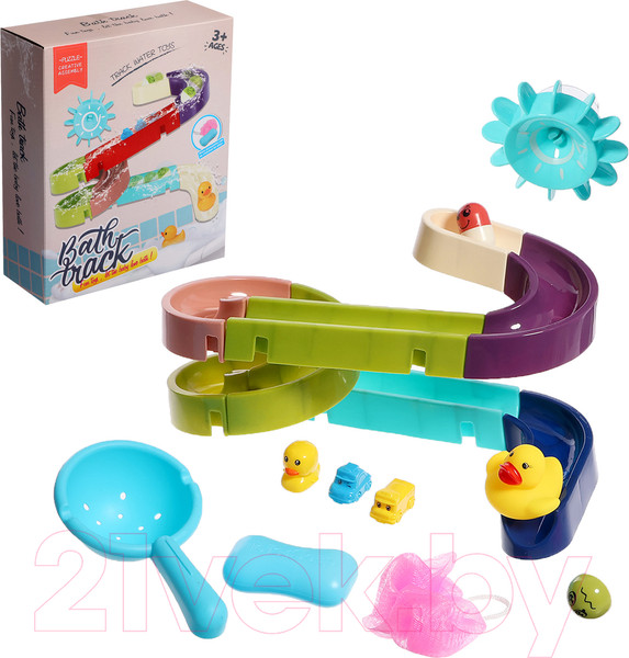 Изображение товара Игра для ванной Sima-Land Трек Утиная горка 25125-4 / 10131133