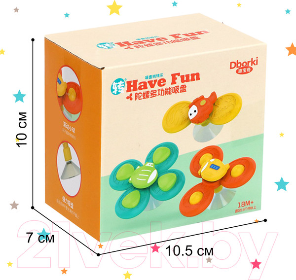 Изображение товара Набор игрушек для ванной Sima-Land Транспорт XQS2058A-4 / 9929688