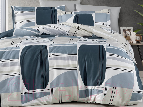 Изображение товара Комплект постельного белья DO&CO Delux Daimon / 11985 (серый)