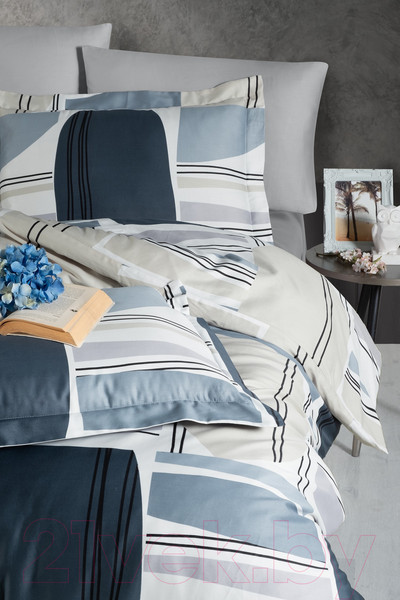 Изображение товара Комплект постельного белья DO&CO Delux Daimon / 11985 (серый)