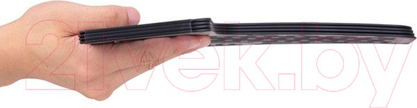 Изображение товара Лоток для бумаг Deli Quali / 9838 (черный)