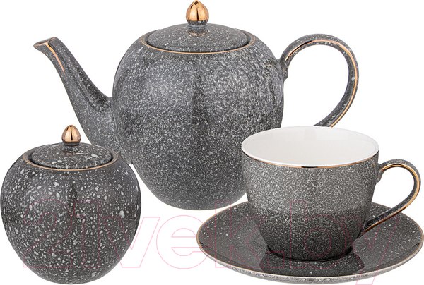Изображение товара Чайный набор Lefard Grain / 42-504 (серый)