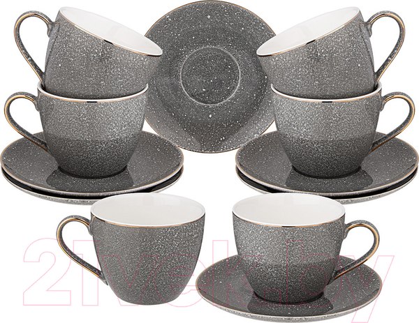 Изображение товара Набор для чая/кофе Lefard Grain / 42-506 (серый)