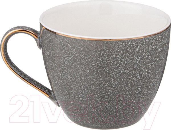 Изображение товара Чашка с блюдцем Lefard Grain / 42-509 (серый)