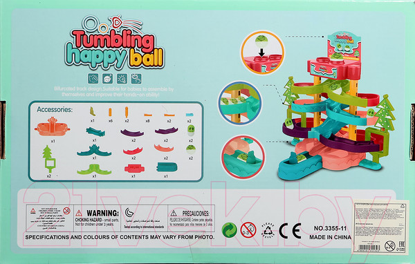 Изображение товара Развивающий игровой набор Sima-Land Веселые шарики 3355-11 / 10131132