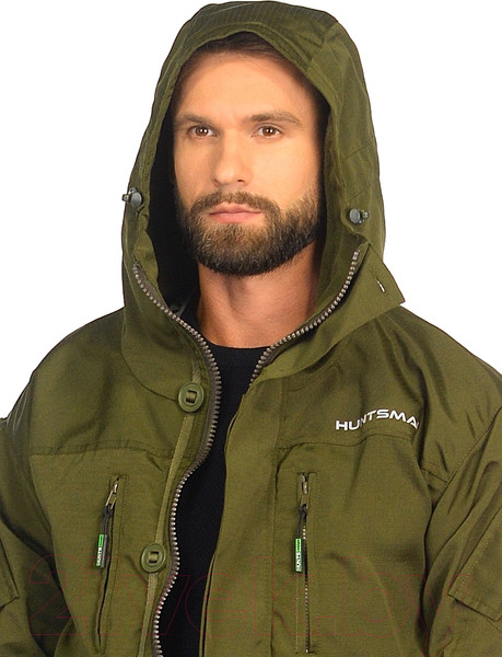 Изображение товара Костюм для охоты и рыбалки Huntsman Горка 5 -5°С Хаки Смесовая Рипстоп (р-р 60-62/182-188)