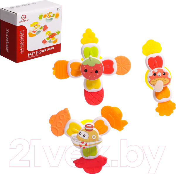 Изображение товара Набор игрушек для ванной Sima-Land Кручу верчу YL1022-22B / 9942364