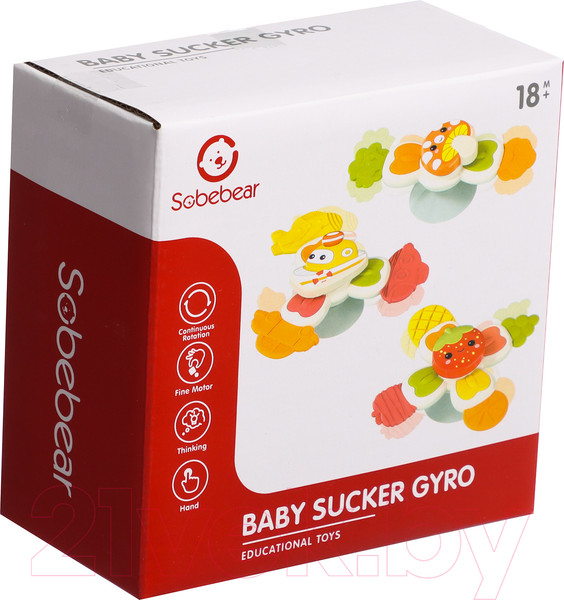 Изображение товара Набор игрушек для ванной Sima-Land Кручу верчу YL1022-22B / 9942364