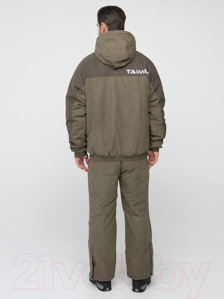 Изображение товара Костюм для охоты и рыбалки Huntsman Таймень -15°C Хаки Исландия (р-р 48-50/176)