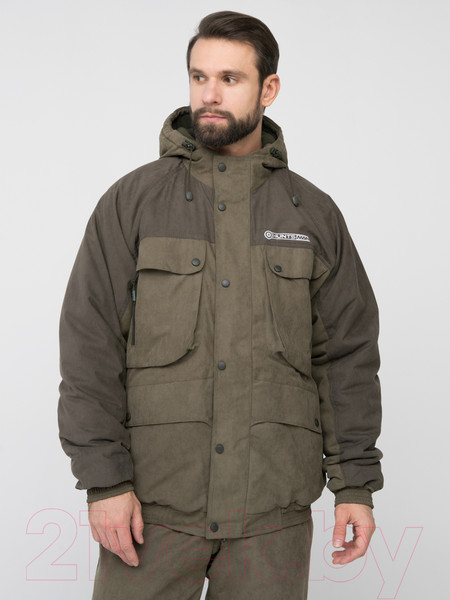 Изображение товара Костюм для охоты и рыбалки Huntsman Таймень -15°C Хаки Исландия (р-р 48-50/176)