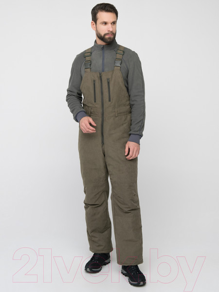 Изображение товара Костюм для охоты и рыбалки Huntsman Таймень -15°C Хаки Исландия (р-р 52-54/182)