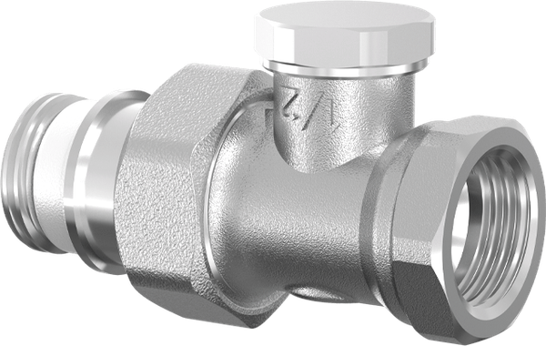 Изображение товара Вентильный кран HuchEnTEC Проходной DN15 1/2"НР x 1/2"ВР / HE10378