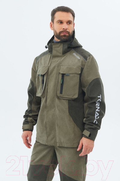 Изображение товара Костюм для охоты и рыбалки Huntsman Торнадо 0°C Хаки Исландия (р-р 44-46/170-176)